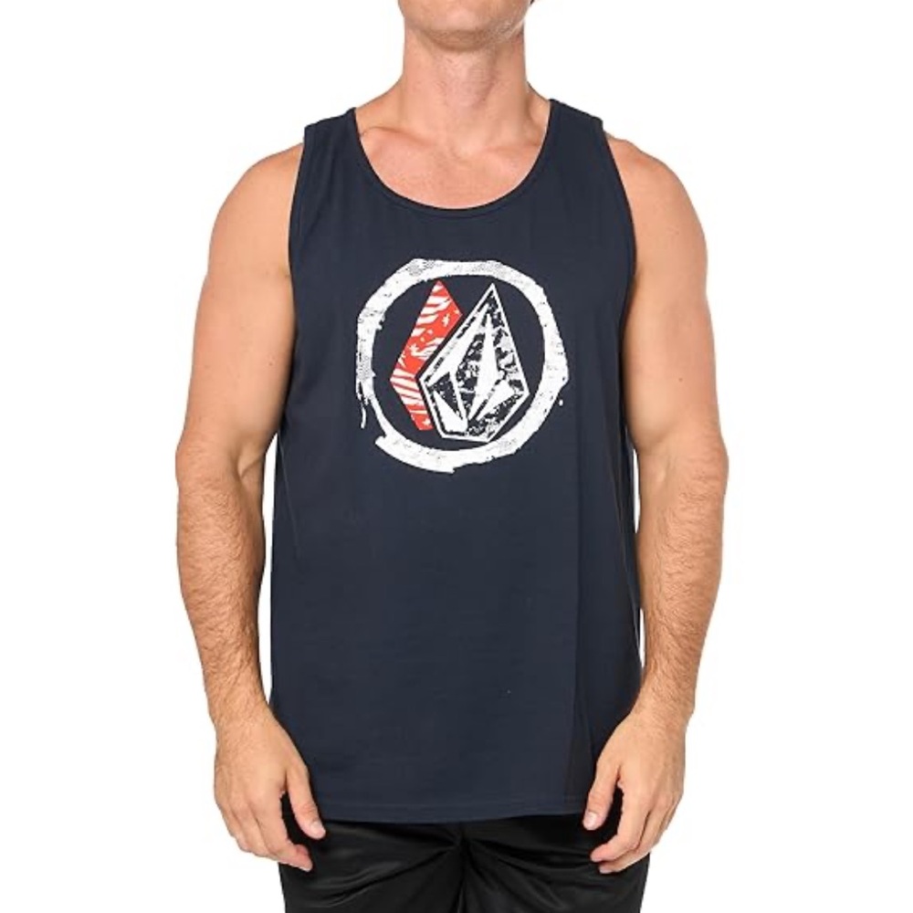 Volcom Charcoal Tee with Graphic